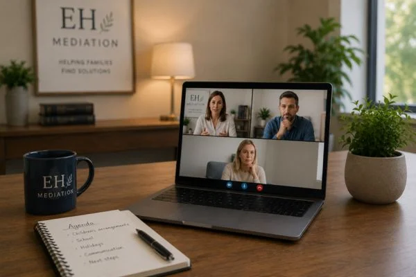 child access mediation Bracknell online meeting.